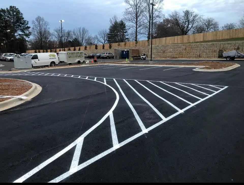 Drive-thru line design