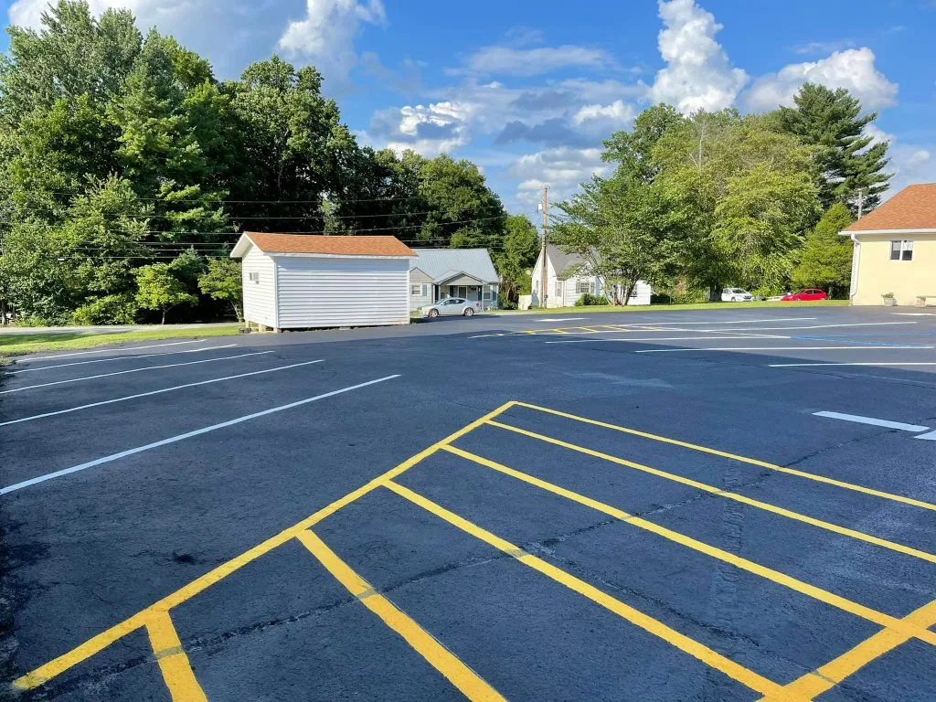 Parking lot line design